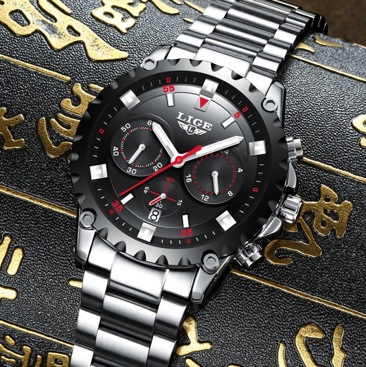 Reloj Deportivo Multifuncional Impermeable - Estilo Ejecutivo y Casual