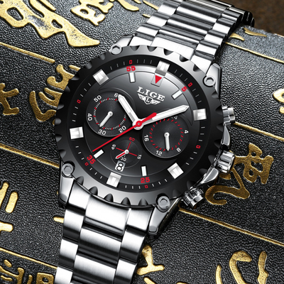 Reloj Deportivo Multifuncional Impermeable - Estilo Ejecutivo y Casual