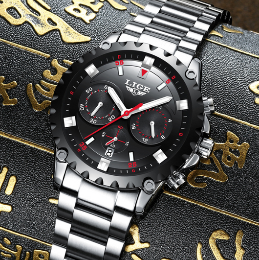 Reloj Deportivo Multifuncional Impermeable - Estilo Ejecutivo y Casual