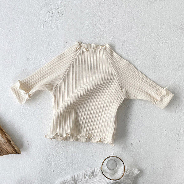 Playera Ajustada Moon Baby de Manga Larga con Stretch
