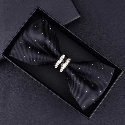 Corbata Formal Doble Capa para Novio Estilo Coreano - Image 16