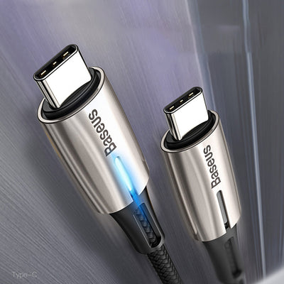 Cable Dual USB-C de Alta Velocidad