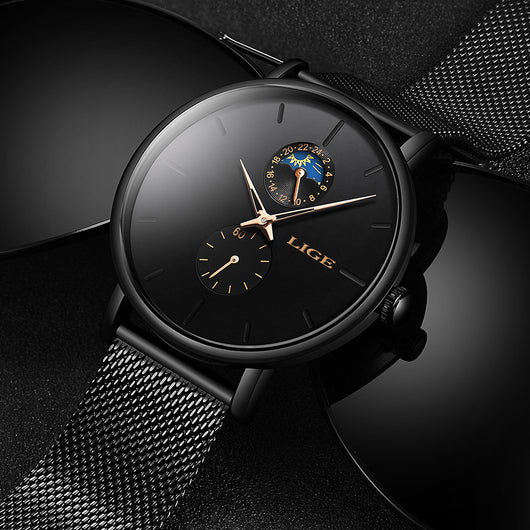 Reloj Hombre Malla Luminosa - Diseño Moderno y Funcional - Image 5