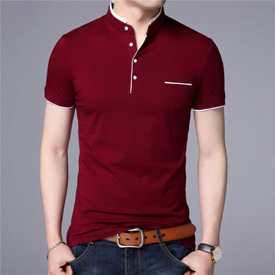Playera de Cuello Parado Manga Corta