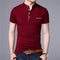 Playera de Cuello Parado Manga Corta