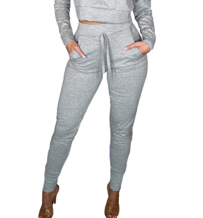 Pantalones Deportivos Cintura Alta Ajustados con Bolsillos - Image 9
