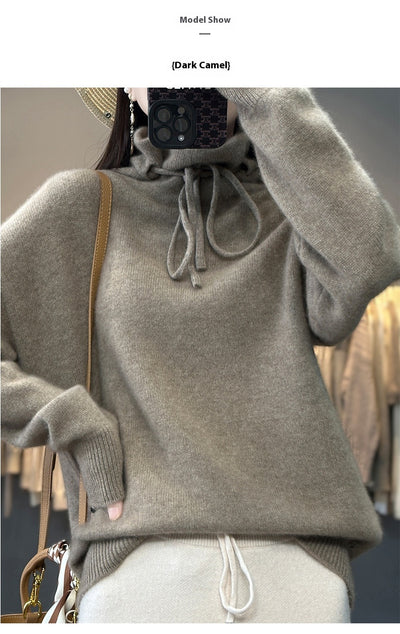 Suéter de Cachemir Tejido para Mujer - Elegancia y Calidez - Image 22
