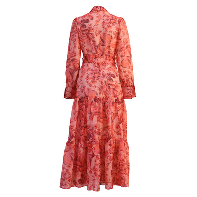 Vestido Largo de Botones Múltiples para Mujer - Image 6