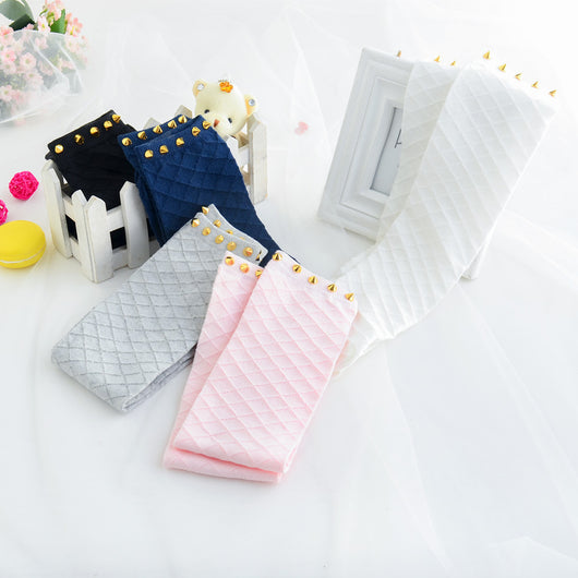 Calcetines de Algodón Peinado con Malla para Niñas - Image 9