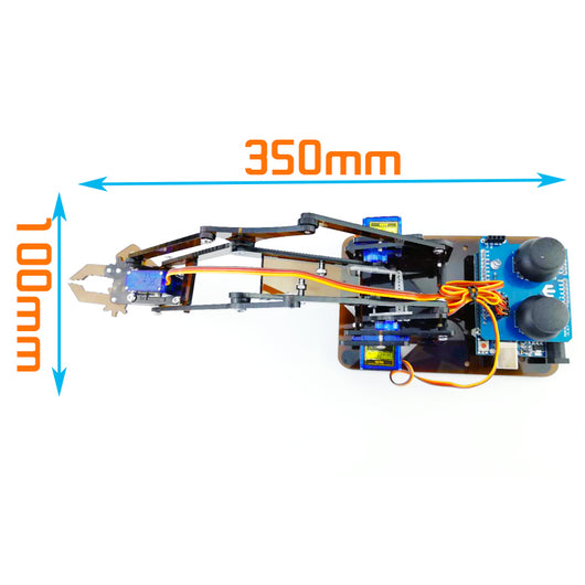 Kit Educativo de Brazo Robótico con Piezas de Acrílico - Image 9