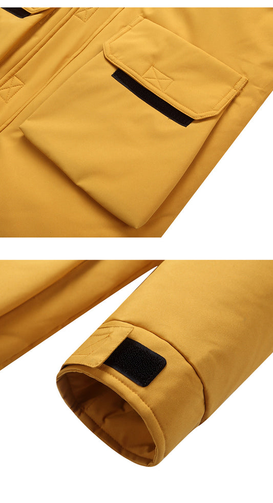 Chaqueta Acolchada con Capucha para Hombre - Image 2