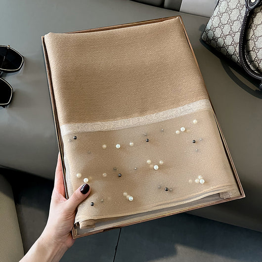 Pañuelos de Seda Largos: Tu Accesorio Versátil para Primavera, Otoño e Invierno - Image 12