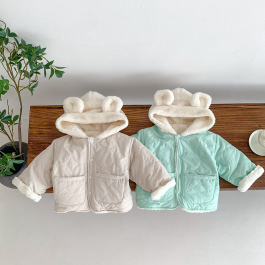 Ropa de Bebé Acolchada con Forro Polar Cálido - Image 23