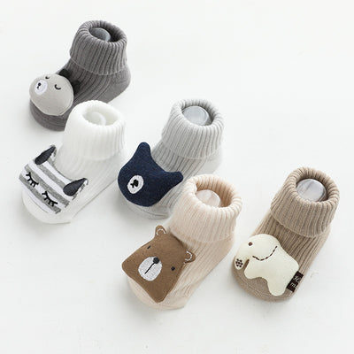 Calcetines Antideslizantes para Bebé con Grip Adhesivo