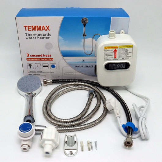 Calentador de Agua Eléctrico Mini con Ducha Termostática - Image 11