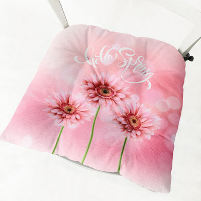 Cojín Grueso de Algodón y Lino para Silla Daisy - Image 31