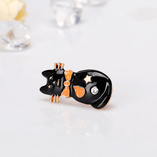Broche Gato Diamantado Adorable y Creativo - Image 4