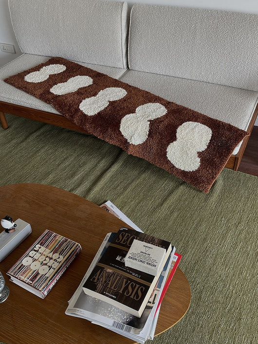 Tapete Absorbente de Terciopelo Grueso Antideslizante para Sala y Comedor - Image 10