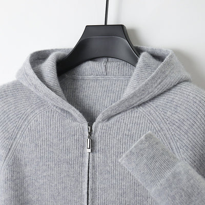 Chaqueta de Punto Suelta y Cálida para Hombre - Image 8