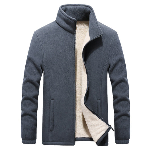 Chaqueta Fleece Casual para Hombre - Otoño e Invierno - Image 4