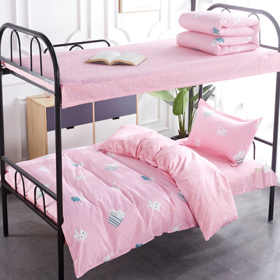 Juego de Cama Universitario de Algodón Antideslizante de 3 Piezas - Image 10