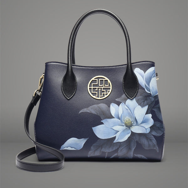 Bolso de Cuero para Mujer Estilo Oriental Elegante