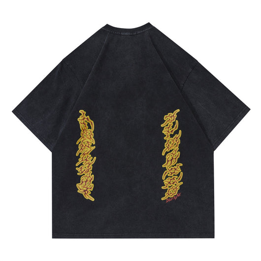 Camiseta Estampada de Dardos para Hombre - Manga Corta - Image 5