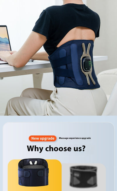 Cinturón Lumbar con Masaje Vibratorio y Compresa Térmica - Image 8