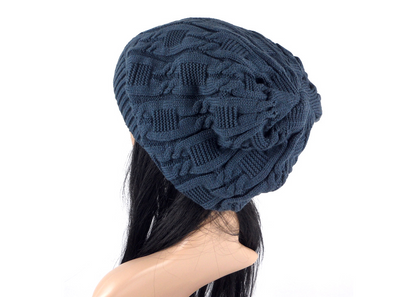 Gorro Tejido de Lana Doble Capa para Invierno - Mujer - Image 3