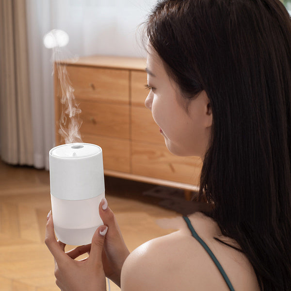 Humidificador Ultrasónico Portátil Silencioso con USB - Diseño Medusa