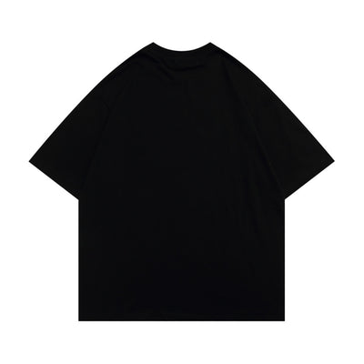 Camiseta Hombre Estampado Tigre Cuello Redondo Manga Corta Suelta - Image 8