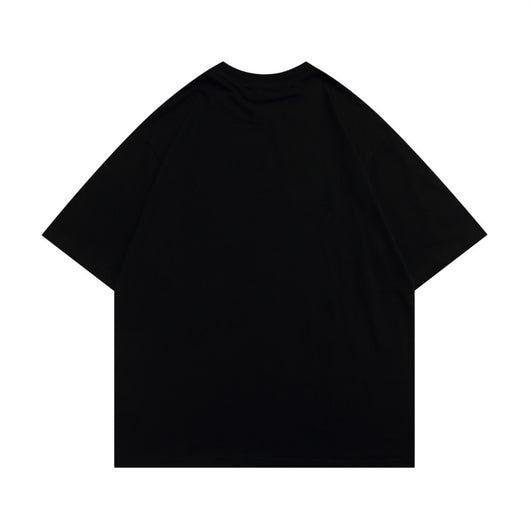 Camiseta Hombre Estampado Tigre Cuello Redondo Manga Corta Suelta - Image 8