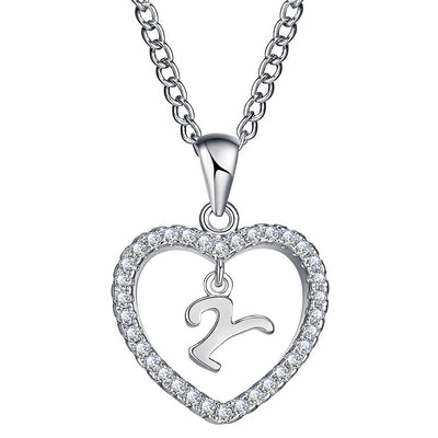 Collar de Corazón Personalizado con Circonia - Image 27