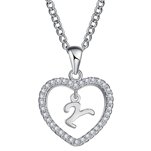Collar de Corazón Personalizado con Circonia - Image 27