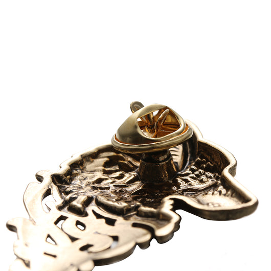 Broche Vintage Punk Lobo para Hombre - Pin de Solapa Elegante para Traje y Camisa - Image 3