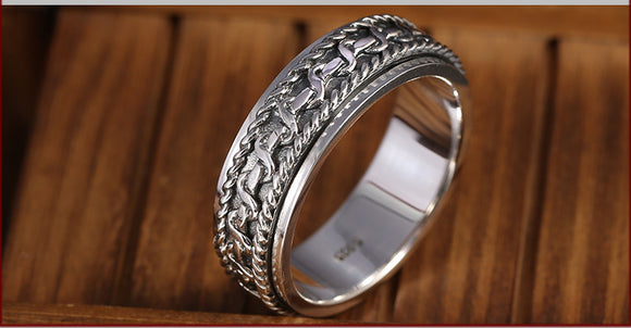 Anillo de Cuerda de Cáñamo