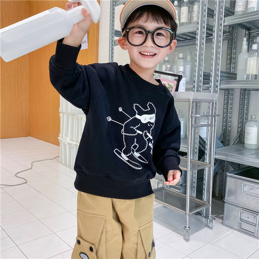 Suéter de Algodón Polar con Diseños Infantiles para Niños y Niñas - Image 14