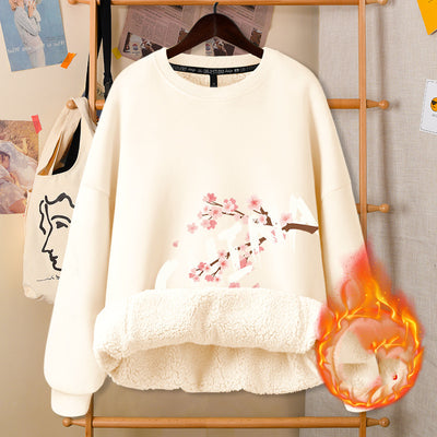 Chaqueta Blanca Cuello Redondo para Otoño e Invierno - Estilo Femenino y Adorable - Image 16