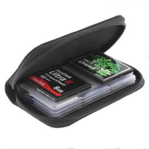 Estojo Organizador de Cartões de Memória SD, SDHC, MMC e Micro SD