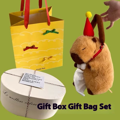 Bolsa Organizadora Peluche Capybara con Dispensador de Pañuelos - Image 5
