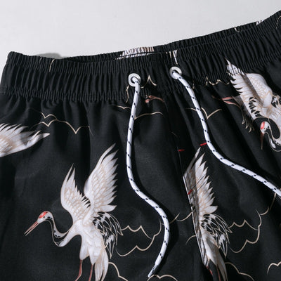 Pantalones de Playa Estampados Stretch Casual Talla Grande para Hombre - Image 6