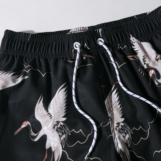 Pantalones de Playa Estampados Stretch Casual Talla Grande para Hombre - Image 6