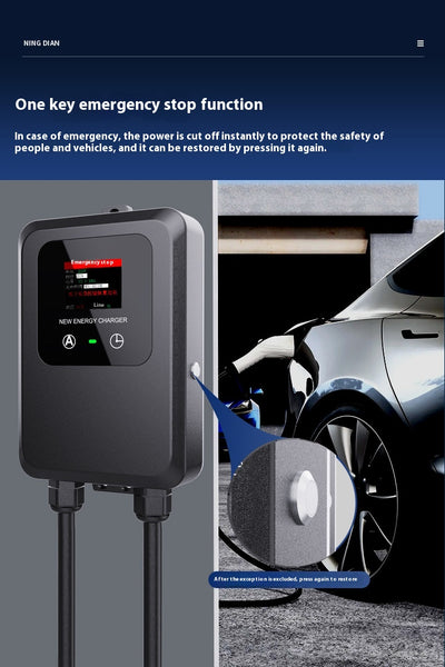 Cargador AC 7KW para Vehículos Eléctricos - Estación de Carga Universal GBT - Image 11