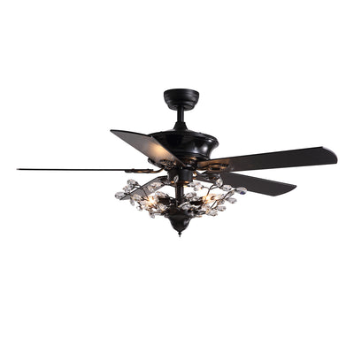 Lámpara Ventilador Retro Estilo Americano para Sala y Comedor - Image 5