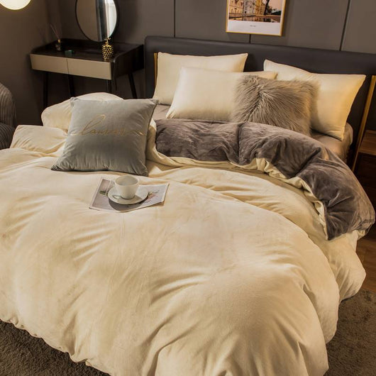 Juego de Cama Matrimonial Premium Franela Gruesa con Volante - Image 5