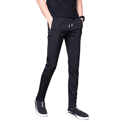 Pantalones Casuales de Seda de Hielo para Hombre - Image 6