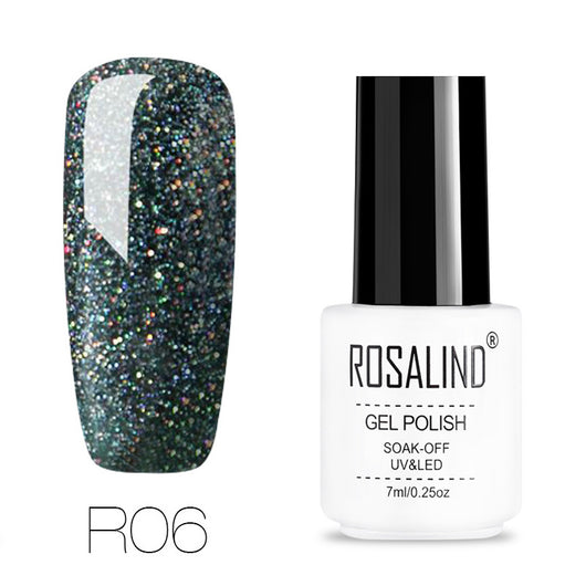 Uñas de Terapia Lumínica Arcoíris con Diseño de Estrellas - 29 Colores - Image 25