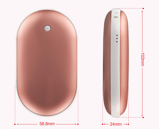 Calentador de Manos USB con Power Bank Macarrón - Image 8