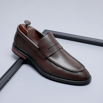 Zapatos de Cuero Minimalistas Estilo Británico para Hombre - Casuales y Formales - Image 5
