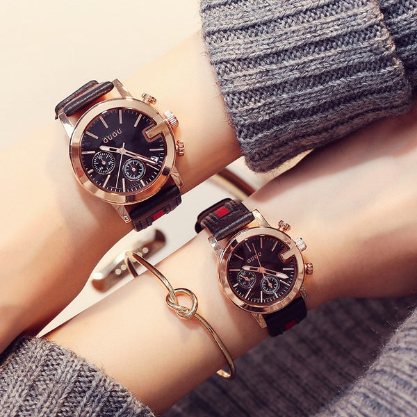 Reloj Pulsera Dama con Calendario y Esfera Pequeña